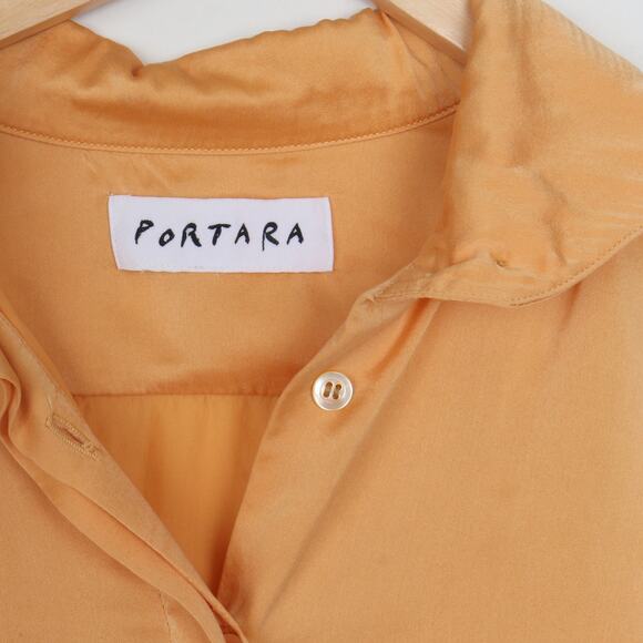 Vintage100% Silk Blouse Size M - Picture 3 of 6